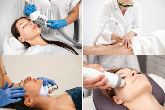 Advanced Laser: RF Skin Tightening, Fractional & Ablative Laser Resurfacing, Laser Vein Removal, Laser Acne Treatment Bundle